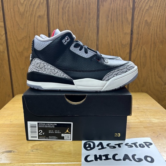 Ppsnabha Air Jordan Retro 12 Preschool Cement Grey 21 Cement Nike